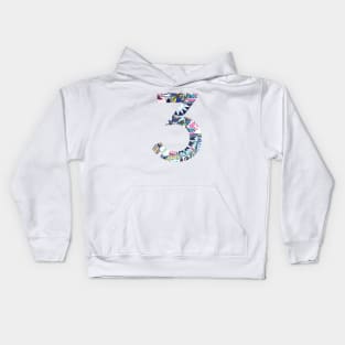 Gaudi Number 3 Kids Hoodie